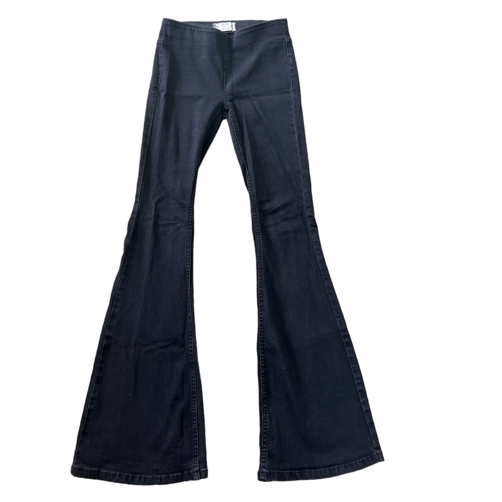 Free People penny pull on flare jeans size 25